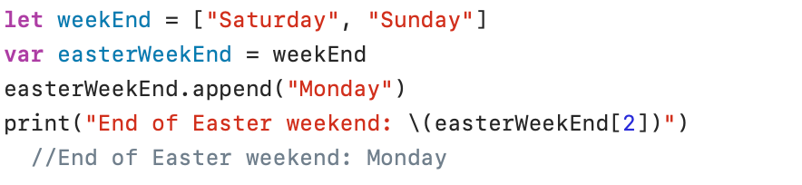 array.append